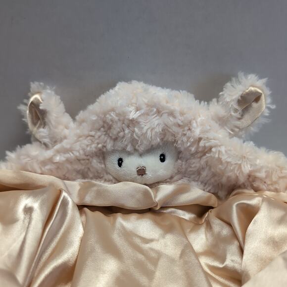 Gund Baby Lamb Costume Sweater Satin Lined Rattle Pocket - Picture 4 of 14